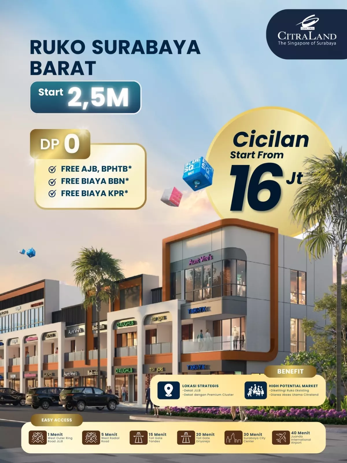 promo ruko surabaya barat